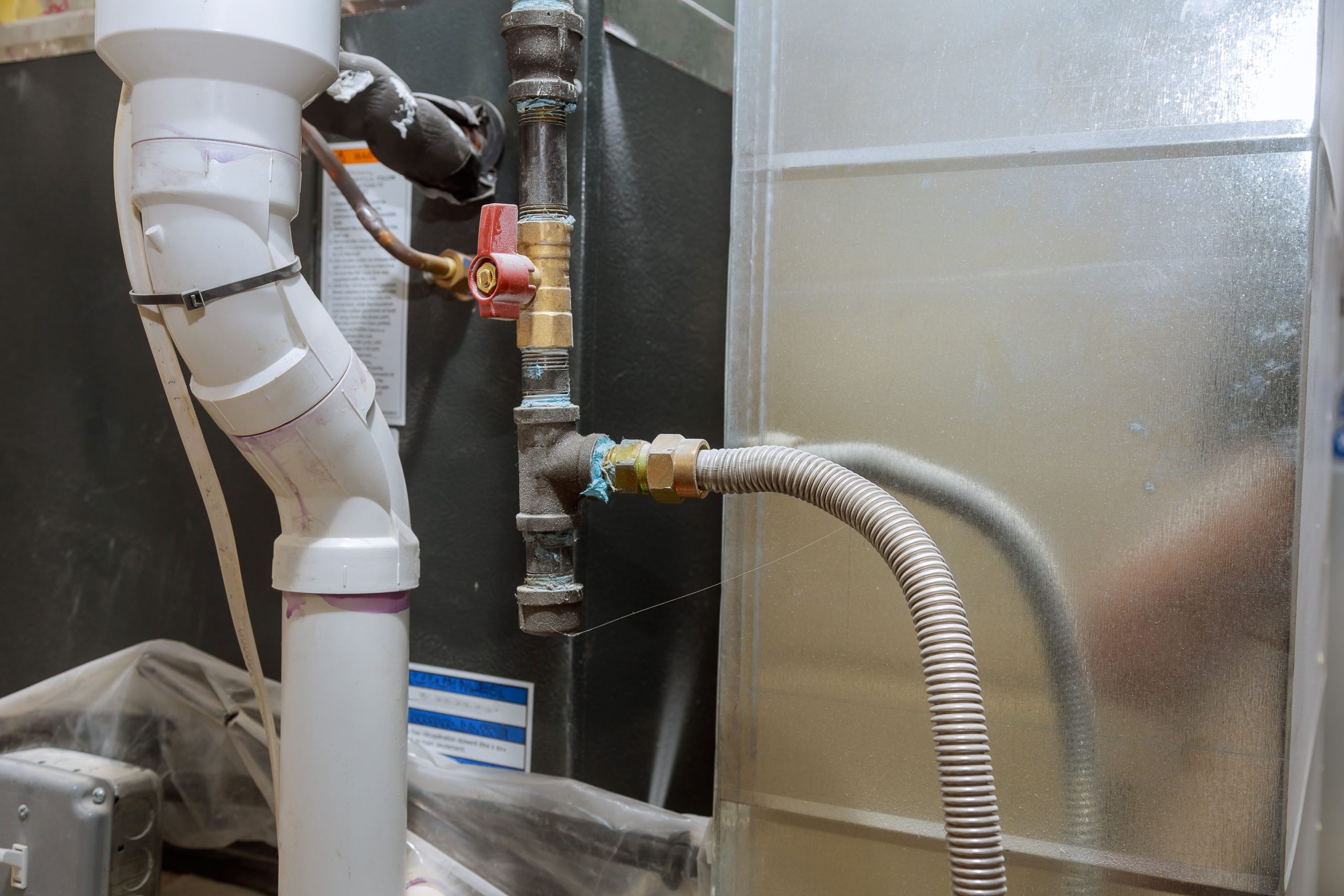 Commercial Gas Pipe Installation
