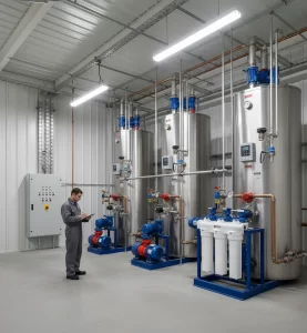 Commercial Hot Water Plant Upgrades