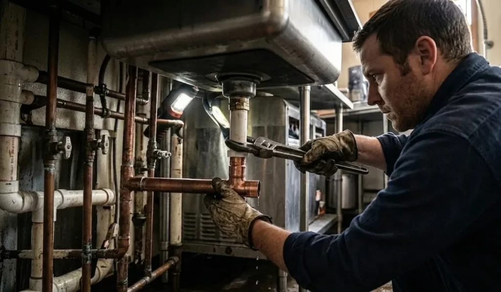 commercial winter plumbing issues